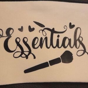 Essentials Canvas Makeup Case