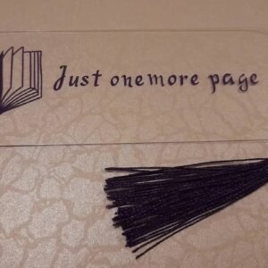 'Just One More Page' Bookmark