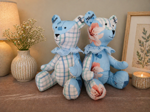 MemoryBear44 Handmade Memory Bear Keepsake Individually Made from Your Loved One’s Clothing