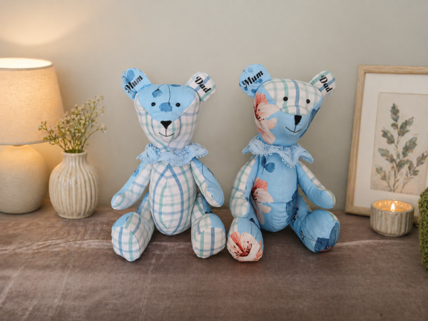 Memorybear11 Handmade Memory Bear Keepsake Individually Made from Your Loved One’s Clothing