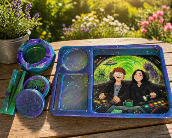 Resin-Tobacco-Tray-Personalised personalised resin tobacco tray